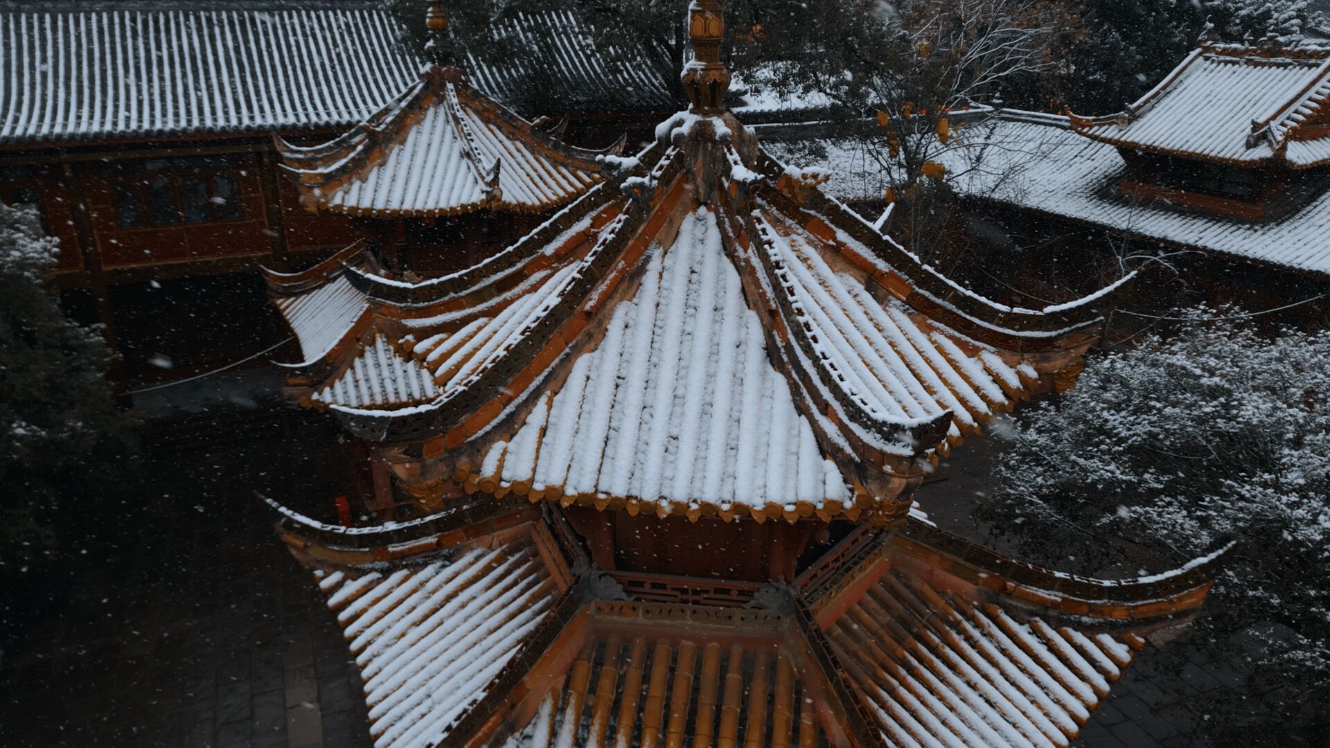 美哭了！德阳文庙的雪(图3)