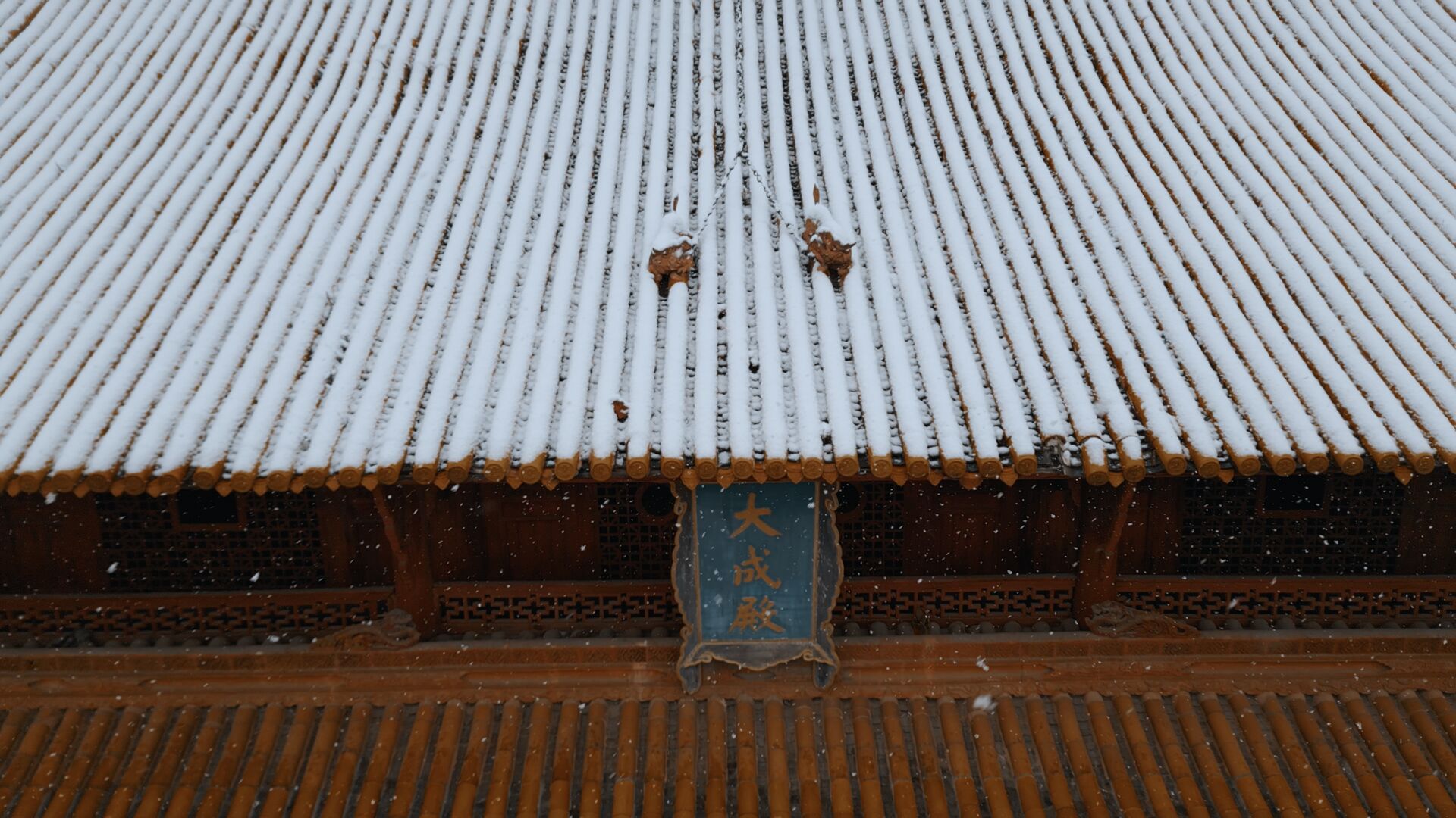 美哭了！德阳文庙的雪(图7)
