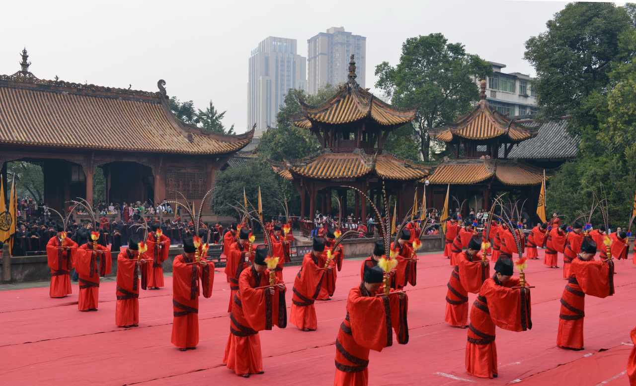 德阳文庙即将再现“穿越千年”的祭孔大典(图2)