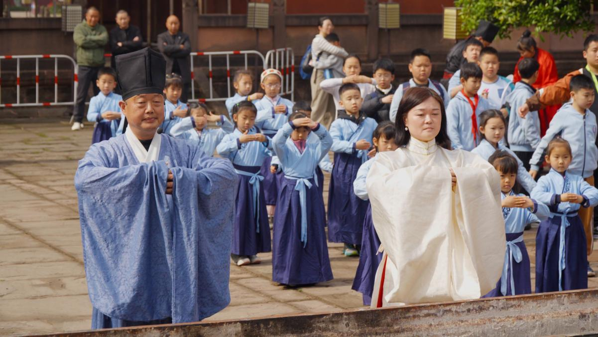 文庙不打烊，潮玩在德阳——“春假、清明”系列传统文化活动圆满落幕(图2)