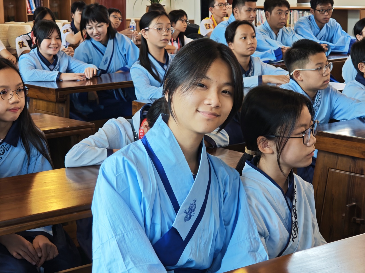 礼敬先师 情系中华｜旺角区少年警讯香港青年研习团走进德阳文庙(图15)