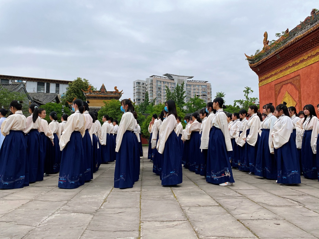 燃爆了，德阳文庙“五四”集体成人礼！(图7)