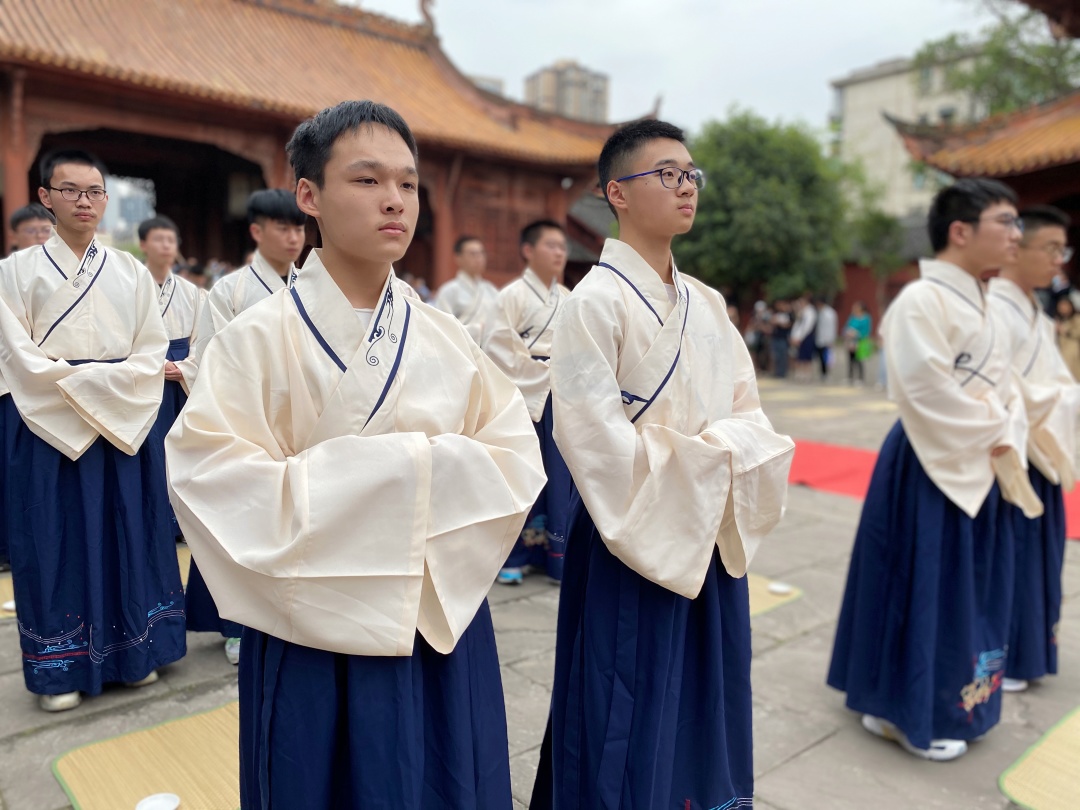 燃爆了，德阳文庙“五四”集体成人礼！(图15)