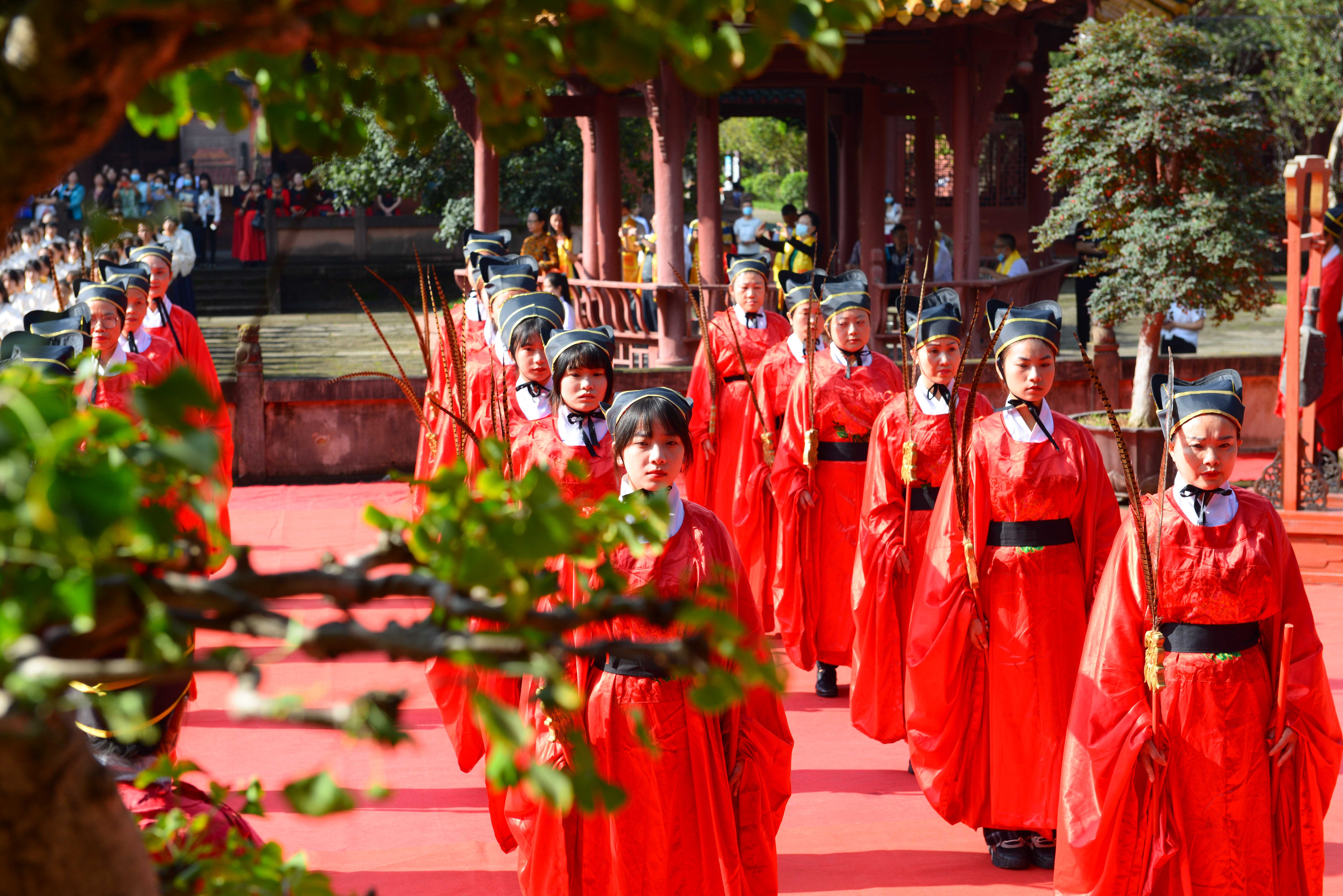 2021年祭孔大典在德阳文庙隆重举行(图6)